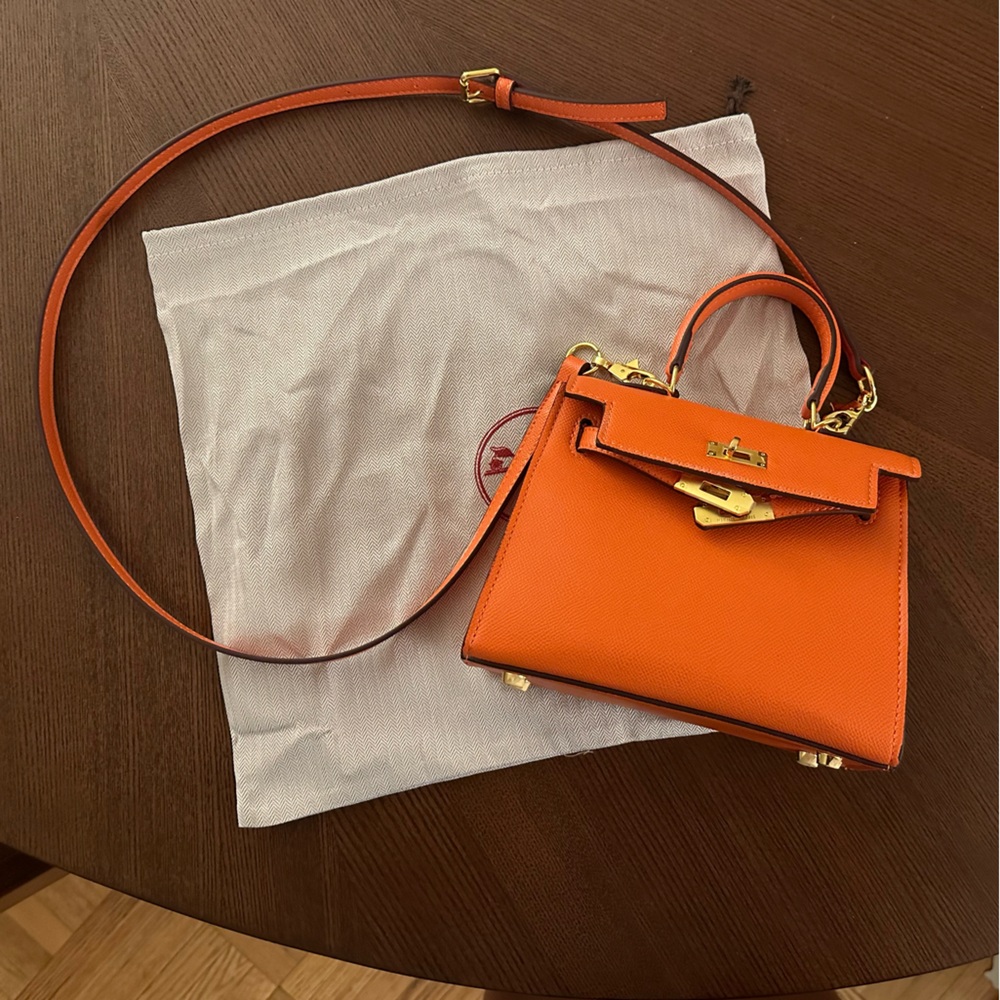 Kelly top handle tote with crossbody